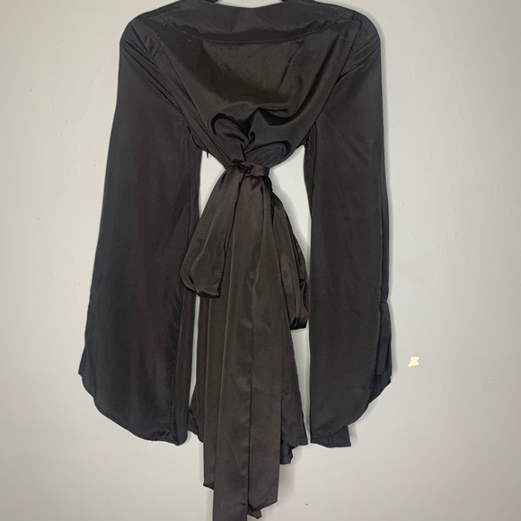 Venus black Shorts Romper - Picture 2 of 6